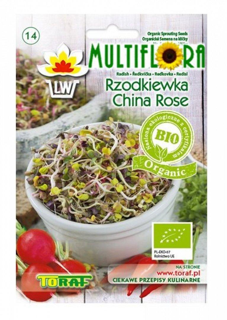 Toraf ŘEDKVIČKA China rose – BIO semínka na klíčení 20 g