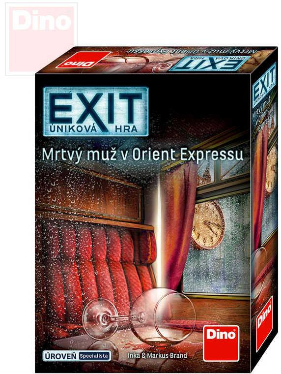 DINO Hra úniková exit Mrtvý muž v orient expresu 