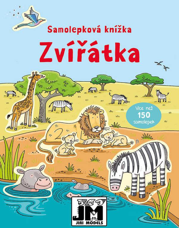 JIRI MODELS Samolepková knížka Zvířátka