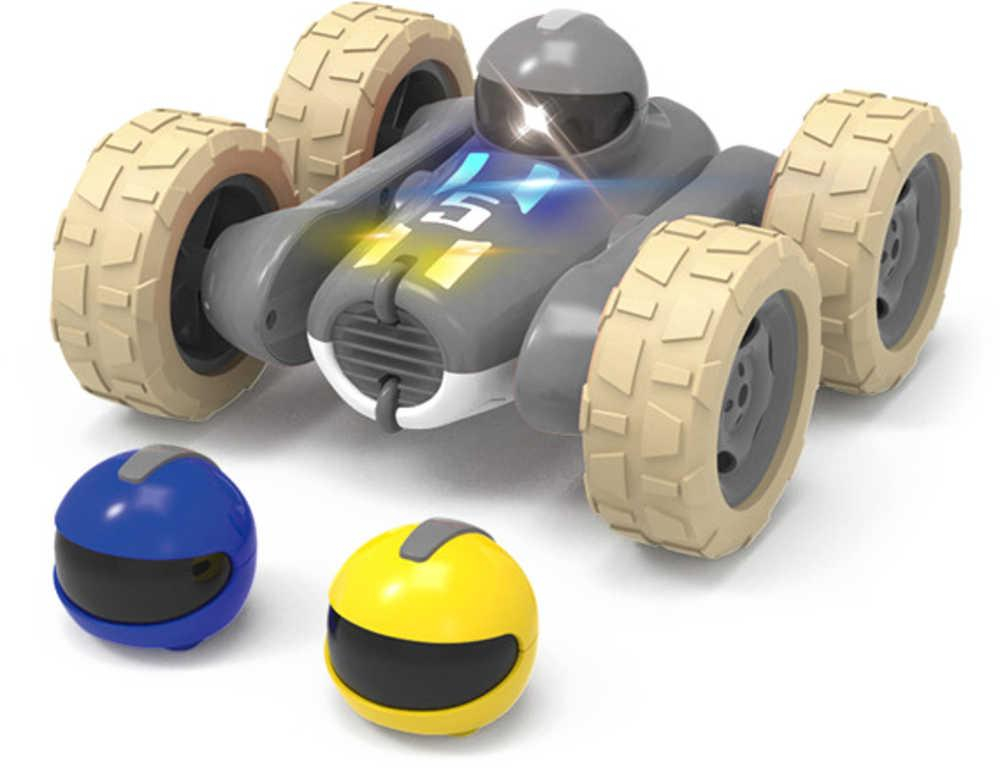 RC Auto trikové oboustranné 1:24 na vysílačku na baterie Světlo Zvuk 3 barvy