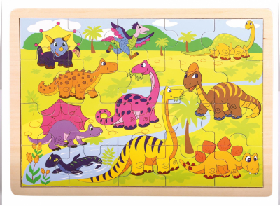 Puzzle, Dinosauři